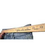 SO  High Rise Straight Leg Distressed Cropped Jeans Womens Sz 3/26W Denim Raw Hem Photo 3