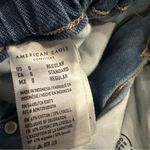 American Eagle New  Jeans Womens Sz 0 Mom Straight Jean High Rise Denim Paperbag Photo 8