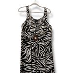 Enfocus Studio Y2K En Focus Brown Sleeveless Empire Waist Maxi Dress Photo 2