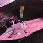 Lucy drawstring straight leg Pants Athletic Drawstring Womens Size S‎ Red Photo 3