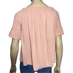 PPLA Clothing Women’s Size S Mauve Dusty Rose Pink Off the Shoulder Boho Top Photo 4
