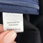 Tuckernuck  Women's Wide-Leg Pants Blue Velvet Size L Casual Comfort Photo 8