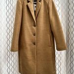 Gap Factory Long Top Coat size small Tan Photo 0