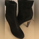 Diane Von Furstenberg  women black suede leather platform boots US 8.5 Euro 39.5 Photo 1
