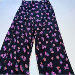 WAYF  Petal Print High Waist Wide Leg Pants Photo 1