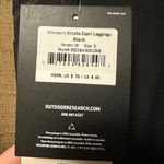 NWT Outdoor Research Woman’s Krypta Capri Leggings Black Size Small Photo 2