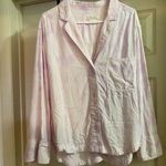 We The Free Women’s Free People  Lavendar Tye Dye Button Down Collared Blouse Photo 0