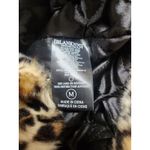 BLANK NYC Faux Fur Leopard Leopard Biker Jacket Size M Photo 13