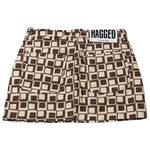 Urban Outfitters Ragged Jeans Brown Block Mini Skirt size 24 Photo 2