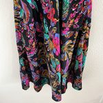 Roberta Oaks Hawaii Art To Wear Aloha Floral Dress Made in Hawaii Medium Photo 6