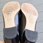 Michael Kors Like New --  Black Leather Heeled Loafers Size 8M Photo 4