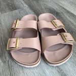 Madden Girl two strap buckle flat sandals tan beige neutral 6 Photo 6