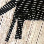 We The Free Striped Off-Shoulder Crop Top Side Tie Size XS Photo 5