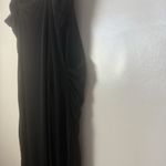 Newport News Vintage  Jumpsuit Womens Size 10 Black Chiffon Overlay Wide Leg Y2K Photo 7