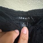 Torrid  Black Lace Blouse Photo 4