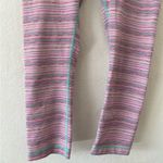 Lululemon RARE Cyber Stripe Wunder Under Luxtreme Crop Capri Leggings 10 Photo 9