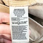 Gap '90s Loose Mid Rise Relaxed Straight Leg Jeans Sand Khaki Tan 28 / 6 Photo 3