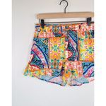 La Blanca NWT Womens Swim Shorts Yellow Floral Stretch Beach Resortwear Small Photo 5
