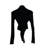 Alo Yoga Rise Up Ribbed Long Sleeve Half Zip Shirt Top Bodysuit Photo 6