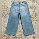 Judy Blue   Mid Rise Tummy Control Top Wide Leg
Crop Jeans with Raw Hem size 16W Photo 3