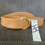 B-low the Belt Mia Gold and Tan Chic Glam Business Casual Accent Belt NWT OS Photo 1