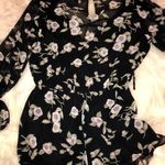 Forever 21 Long Sleeve Floral Romper Photo 1