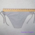 Solid & Striped New!  The Tenley metallic ribbed bikini string bottom, size‎ XL Photo 5