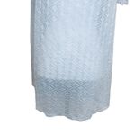MIKEN Light Baby Blue See Through Lace Swimsuit Cover Up Medium Photo 3