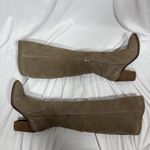 Vince Camuto Womens Sz 10 M Over The Knee Madolee Boot Foxy Taupe Suede 4" Heel Photo 6