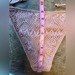 LA Hearts  by PacSun Pink Crochet Bikini Bottom NWT Photo 4
