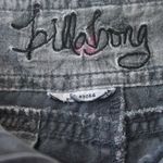 Billabong Vintage Y2K 100% Cotton Dark Grey Button Shorts 1 Photo 6