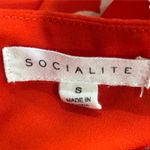 Socialite Floral Cami Top Sleeveless Casual Blouse Red Summer Size S Photo 2