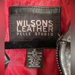 wilson's leather Wilson leather vintage women’s black leather jacket size medium Photo 1