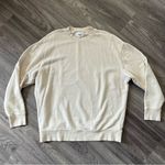 Mate the Label  Cream Sweatshirt Photo 0