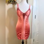 Urban Outfitters Piper Satin Corset Style Hook & Eye Mini Dress NWT Sz S 🧡 Photo 13