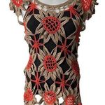 Ryu Open Knit Crochet Top Photo 0