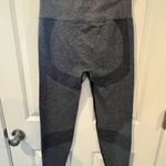 PINK - Victoria's Secret PINK Active Athletic Yoga Leggings with Inside Pocket Black and Pink Ombré Size Medium Photo 5