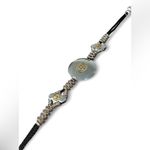 Vintage Silver Metal Flower Mirror Statement Belt – Y2K Boho Photo 6