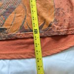 Fall Pumpkin Scarecrow Shirt Long Sleeve Orange Studded Womens Size Large Autumn Photo 5