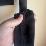 Black Long Sleeve Women's Workout Crop Top Size Medium Unbranded Photo 1