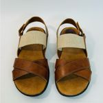 B.O.C. Brown Vegan Leather Strappy Sandals size 6 Photo 4