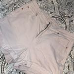 American Eagle  White Jean Shorts Photo 0
