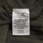 Chelsea28 NEW  Green Long Sleeve‎ Cowlneck Cardigan Cashmere Blend Size XS/S Photo 8