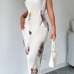 Shein Long White Maxi Dress Photo 5