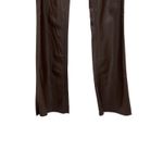 I am gia I.Am.Gia Estyn Pants Faux Leather Flare Bootcut Low Rise‎ Brown Size XXS Photo 5