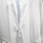 Norma Kamali Super Oversized T-Shirt Shirt Dress White Cotton XS Photo 11