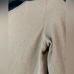 Ribbed crop top. Long sleeve. Light brown. Casual. Dressy. Women’s. Size xs. Photo 4