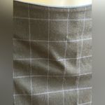 Geoffrey Beene  Black/Gray Blue Stripes Fit And Flare at Bottom Midi Skir… Photo 3