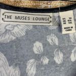 Lounge The Muses  knit floral printed long sleeve top women plus size 3X Photo 2