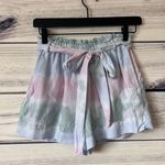 Cloth & Stone Anthropologie Multicolor Tie Dye High Waist Shorts Photo 3